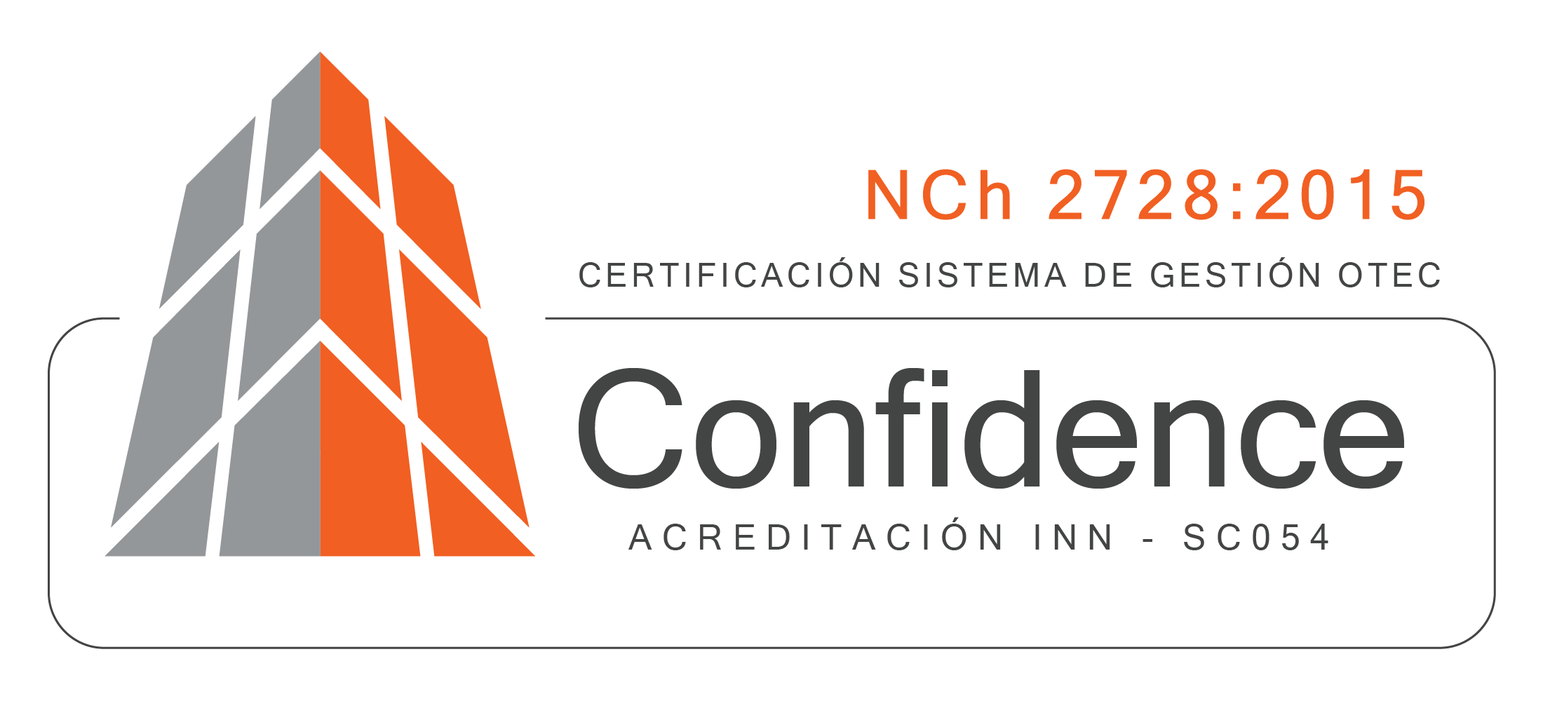 Certificación NCH 2728 Confidence